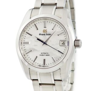 グランドセイコー Grand Seiko 9Sメカニカル ハイビート 36000 雲海 SBGH311 9S85-01W0 ホワイト デイト 限定 メンズ 腕時計自動巻き ホワイト 【中古】