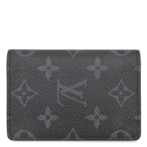 ルイヴィトン LOUIS VUITTON カードケース オーガナイザー ドゥ ポッシュ モノグラムエクリプス モノグラムエクリプス 黒 名刺入れ M61696 RFID 【箱】 【中古】未使用保管品