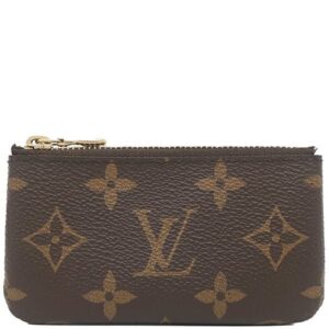 ルイヴィトン LOUIS VUITTON コインケース ポシェット クレ モノグラムキャンバス モノグラム ゴールド金具 茶 キーチェーン付き M62650 CT2284 【箱】 【中古】