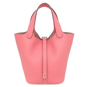 エルメス HERMES ハンドバッグ ピコタンロック 18 PM トリヨンクレマンス ローズアザレ シルバー金具 新品 未使用 2025年製 K 【箱】 【中古】未使用保管品