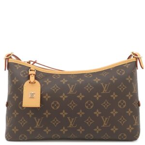 ルイヴィトン LOUIS VUITTON ショルダーバッグ キャリーオール EW モノグラムキャンバス モノグラム ゴールド金具 茶 M28101 RFID 【箱】 【中古】新品同様品