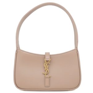 サンローラン SAINT LAURENT ハンドバッグ ル サンカセット カーフ ピンクベージュ ヴィンテージ金具 LE 5 A 7 MINI ワンハンドル カサンドラ 710318 【箱】 【中古】未使用保管品
