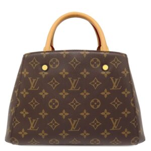 ルイヴィトン LOUIS VUITTON 2WAYバッグ モンテーニュ BB モノグラムキャンバス モノグラム ゴールド金具 茶 ショルダー ハンドバッグ M41055 RI4157 【保存袋】 【中古】新品同様品