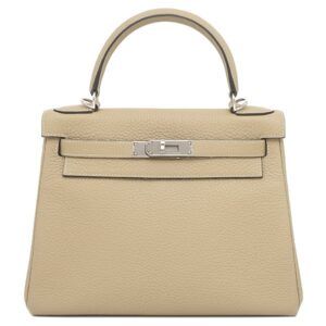 エルメス HERMES 2WAYバッグ ケリー28 内縫い トリヨンクレマンス トレンチ シルバー金具 ハンドバッグ ショルダー 2025年製 K 【箱】 【中古】新品同様品