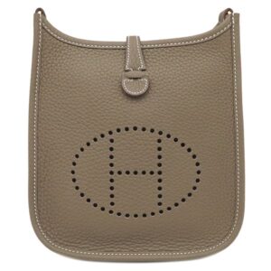 エルメス HERMES ショルダーバッグ エヴリンTPM トリヨンクレマンス エトゥープ ゴールド金具 グレージュ 2025年製 K 【箱】 【中古】