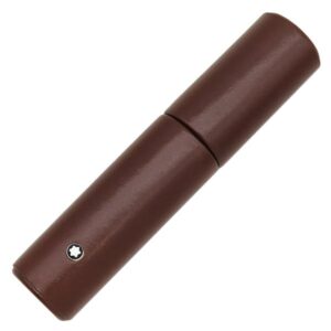 モンブラン Montblanc ペンケース フローレンス ペンポーチ レザー ブラウン 茶 ホワイトスター マイスターシュテュック 【中古】