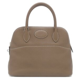 エルメス HERMES 2WAYバッグ ボリード31 トリヨンクレマンス エトゥープ シルバー金具 グレージュ ショルダー A 【保存袋】 【中古】中古美品