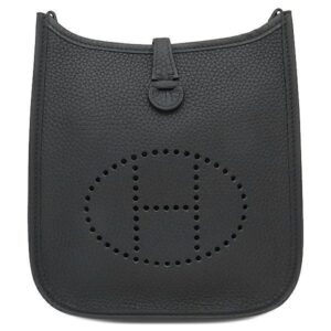 エルメス HERMES ショルダーバッグ エヴリンTPM ロング トリヨンクレマンス ブラック シルバー金具 黒 新品 未使用 K刻印(2025年製) 【箱】 【中古】