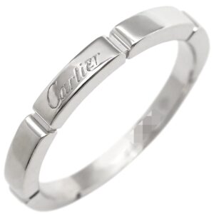 カルティエ Cartier リング 指輪 マイヨンパンテール ホワイトゴールド #55(JP15) 18K 750WG 18金 14.5号 B4083500 【箱】 【中古】
