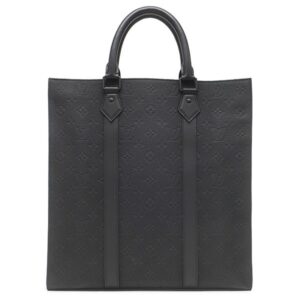 【★3％OFFクーポン】ルイヴィトン LOUIS VUITTON 2WAYバッグ サックプラ レザー トリヨンレザー ブラック ブラック金具 トート M21866 RFID 【保存袋】 【中古】中古美品