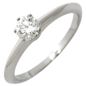 ティファニー Tiffany & Co リング 指輪 ソリティア ダイヤリング プラチナシルバー T＆Co. 一粒 1P 立爪 VS1 0.32ct プラチナ950 11.5号 【中古】中古美品