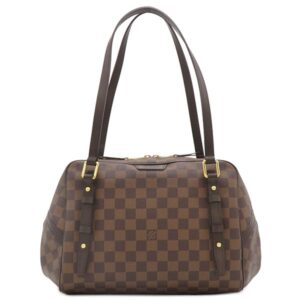 ルイヴィトン LOUIS VUITTON ショルダーバッグ リヴィントン PM ダミエキャンバス ダミエエベヌ ゴールド金具 茶 肩掛け N41157 FL0161 【中古】