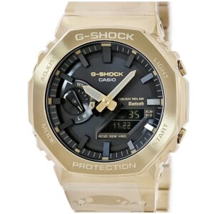 カシオ CASIO G-SHOCK フルメタル GM-B2100GD-9AER 未使用 タフソーラー 電波時計 耐衝撃 ゴールド メンズ 腕時計クオーツ ブラック 【中古】未使用保管品