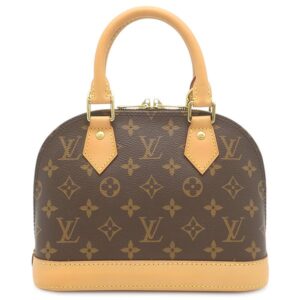 ルイヴィトン LOUIS VUITTON 2WAYバッグ アルマ BB モノグラムキャンバス モノグラム ゴールド金具 茶 ショルダー ハンドバッグ M53152 SN2230 【中古】