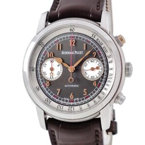 オーデマピゲ AUDEMARS PIGUET ジュール オーデマ グシュタード クラシック 26558TI.OO.D080VE.01 OH済 チタン 限定 メンズ 腕時計自動巻き グレー 【中古】中古美品