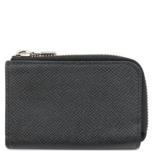 ルイヴィトン LOUIS VUITTON コインケース ポルトモネ ジュール タイガ アルドワーズ シルバー金具 黒 小銭入れ M63375 RFID 【箱】 【中古】中古美品