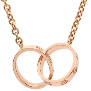 カルティエ Cartier ネックレス ベビーラブ ピンクゴールド 18金 18K 750PG B7212300 【中古】新品同様品