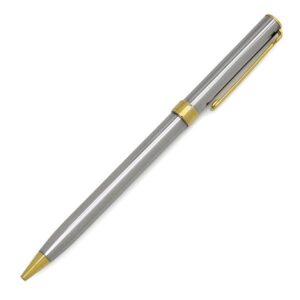 ティファニー Tiffany & Co ボールペン ティファニー Tクリップ メタル GP シルバーXゴールド インク切れ ツイスト式 【中古】中古品