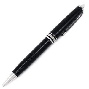 モンブラン Montblanc ボールペン マイスターシュテュック PIX 1Pダイヤ メタル プレシャスレジン ダイヤモンド ブラック×シルバー 黒インク 筆記確認済み 【中古】
