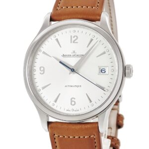 ジャガールクルト JAEGER LECOULTRE マスター コントロール デイト Q4018420 830.8.A0.S シルバー 青秒針 メンズ 腕時計自動巻き シルバー 【中古】