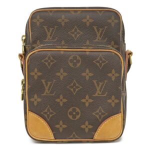 【★3％OFFクーポン】ルイヴィトン LOUIS VUITTON ショルダーバッグ アマゾン モノグラムキャンバス モノグラム ゴールド金具 茶 M45236 TJ1122 【中古】中古品