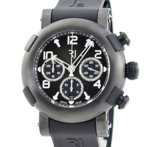 ロマンジェローム ROMAIN JEROME アロー マリン セラミック 45mm 1M45C.CCCR.1517.RB OH済 ブラック クロノグラフ メンズ 腕時計自動巻き ブラック 【中古】中古美品