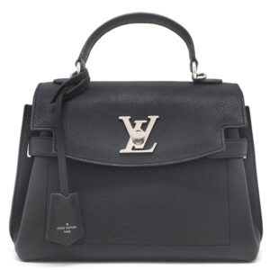 【★3％OFFクーポン】ルイヴィトン LOUIS VUITTON 2WAYバッグ ロックミー エヴァー BB レザー ノワール シルバー金具 ハンドバッグ ショルダーバッグ 黒 M53937 AR0281 【中古】中古美品