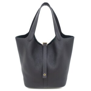 エルメス HERMES ハンドバッグ ピコタンロック MM 22 トリヨンクレマンス キャバン ゴールド金具 紺 2025年製 K 【保存袋】 【中古】未使用保管品