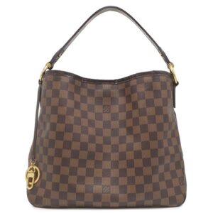 【★3％OFFクーポン】ルイヴィトン LOUIS VUITTON ショルダーバッグ ディライトフル PM ダミエキャンバス ダミエエベヌ ゴールド金具 ワンショルダー N41459 MI3185 【中古】中古品