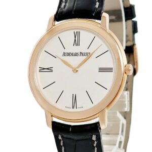 オーデマピゲ AUDEMARS PIGUET ジュール オーデマ エクストラフラット 15093OR.OO.A002CR.01 K18PG無垢 バー ローマン メンズ 腕時計手巻き シルバー 【中古】