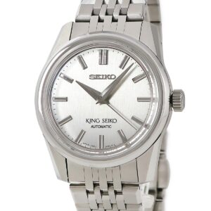 セイコー SEIKO キングセイコー SDKS003 6R31-00D0 KSK シルバー バー ライターカット メンズ 腕時計自動巻き シルバー 【中古】