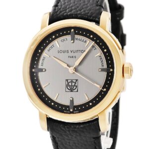 ルイヴィトン LOUIS VUITTON エスカル オートマティック W3PG31 K18PG無垢 グレー LFT023.02 限定 メンズ 腕時計自動巻き グレー 【中古】中古美品
