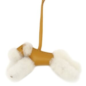エルメス HERMES バッグチャーム バディ チャーム ムートン アニョーミロ セサミ 新品 未使用 犬モチーフ U 【箱】 【中古】未使用保管品