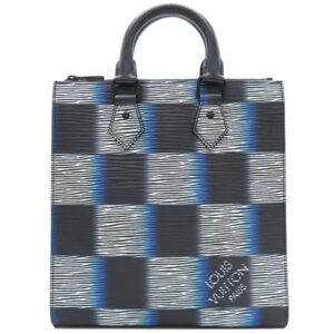ルイヴィトン LOUIS VUITTON 2WAYバッグ サックプラ クロス レザー ダミエラッシュ ブルーグラデーション ブラック金具 黒 ショルダー エピXL M23957 RFID 【保存袋】 【中古】