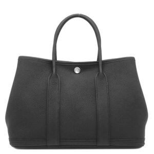 エルメス HERMES トートバッグ ガーデンパーティーTPM 30 ネゴンダ ブラック シルバー金具 新品 未使用 黒 オールレザー 2026年製 G 【箱】 【中古】未使用保管品