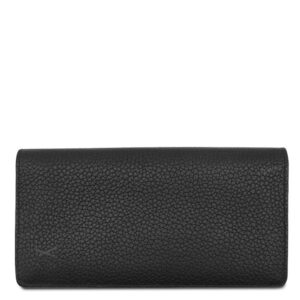 【★3％OFFクーポン】ルイヴィトン LOUIS VUITTON 長財布 ポルトフォイユ ブラザ レザー ブラック シルバー金具 黒 小銭入れ カード入れ M58818 SP2159 【中古】中古美品