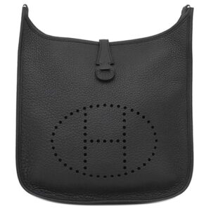 エルメス HERMES ショルダーバッグ エヴリン3 PM トリヨンクレマンス ブラック シルバー金具 黒 エブリン 2024年製 W 【箱】 【中古】新品同様品