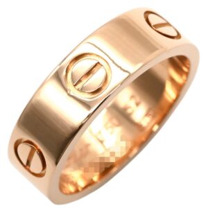 カルティエ Cartier リング 指輪 ラブリング ピンクゴールド #52(JP12) LOVE Ring 750 18K PG 18金 12号 B4084852 【中古】