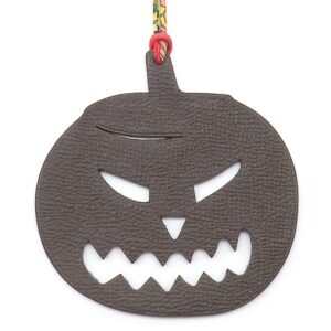 エルメス HERMES バッグチャーム プティアッシュ ジャック オ ランタン ヴォーエプソン トゴ ショコラ×ルージュアッシュ petit H 【箱】 【中古】新品同様品