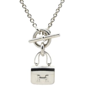 エルメス HERMES ネックレス アミュレット コンスタンス ペンダント シルバー925 シルバー バッグモチーフ AG925 【ケース】 【中古】