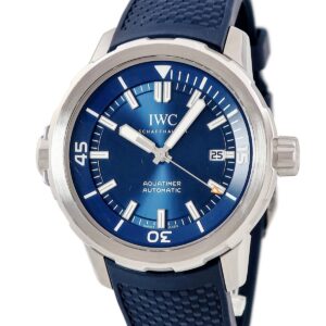 IWC IWC アクアタイマー オートマティック IW328801 青 逆回転防止インナーベゼル ダイバーズ メンズ 腕時計自動巻き ブルー 【中古】中古美品
