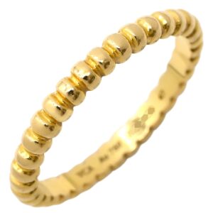 ヴァンクリーフアーペル Van Cleef & Arpels リング 指輪 ペルレ ゴールドパール スモール イエローゴールド #47(JP7) 750 18金 YG 6.5号 VCARPJMG00 【箱】 【中古】中古美品