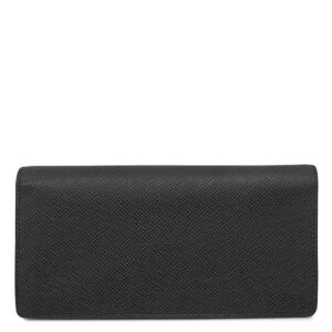 【★3％OFFクーポン】ルイヴィトン LOUIS VUITTON 長財布 ポルトフォイユ ブラザ タイガ ブラック シルバー金具 黒 二つ折り M30501 TA1186 【中古】中古美品