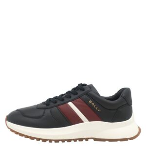 バリー BALLY スニーカー DARSYL アウトライン カーフ ブラック×レッド×ホワイト #8 1/2 新品 未使用 黒 赤 白 MSK09S 【箱】 【新品】