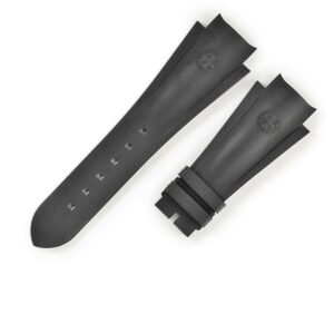 ハリーウィンストン Harry Winston 腕時計パーツ 純正 オーシャン用 ラバーバンド ラバー ブラック 替え ベルト ストラップ 交換 28ｍｍ ブラック 黒 【中古】中古美品