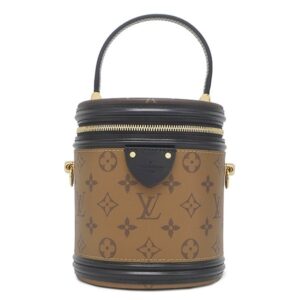 ルイヴィトン LOUIS VUITTON 2WAYバッグ カンヌ モノグラムキャンバス モノグラムリバースキャンバス モノグラムリバース ゴールド金具 茶 ハンドバッグ ショルダー M43986 RFID 【箱】 【中古】新品同様品