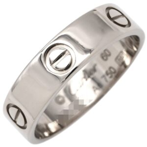 カルティエ Cartier リング 指輪 ラブリング クラシックモデル ホワイトゴールド #60 LOVE Ring K18WG Au750 18K 19.5号 B4084760 【中古】新品同様品