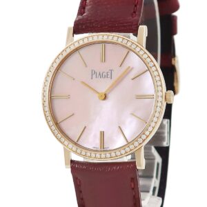 ピアジェ PIAGET アルティプラノ G0A44060 K18PG無垢 純正ダイヤ ピンク シェル バー 限定 レディース 腕時計手巻き ピンク 【中古】
