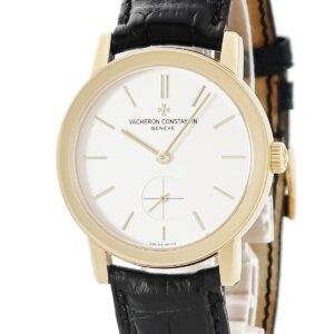 ヴァシュロン・コンスタンタン VACHERON CONSTANTIN ソレイユ ルヴァン 91020/000J-8827 K18YG無垢 スモールセコンド メンズ 腕時計手巻き シルバー 【中古】