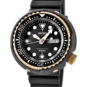 セイコー SEIKO プロスペックス スクーバ600 デイデイト SPYF018 7549-7000 メーカーOH済 黒 回転ベゼル メンズ 腕時計クオーツ ブラック 【中古】中古品